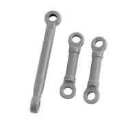 TTETTZ Jeu de Tiges de Traction de Direction pour Pièces de Rechange à L'échelle 1/18 pour Modification DIY 18103