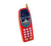 TTETTZ Jouet de Téléphone Portable pour Tout-petits, Effets Sonores pour Enfants, Appareil Musical pour Cadeaux D'anniversaire, Rouge
