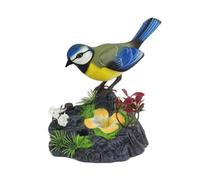 TTETTZ Jouet électronique pour Oiseaux avec Porte-stylo, Jouet Parlant pour Décoration de Table de Bureau