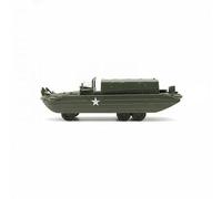 TTETTZ Kit de Camion Amphibie DUKW à L'échelle 1/72, 2 X 37 Pièces, à Coller, pour Enfants (Seconde Guerre Mondiale), 4 pièces
