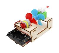 TTETTZ Kit de Production D'électricité éolienne, Kit D'expérimentation Scientifique pour Projets de Bricolage