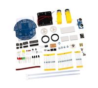 TTETTZ Kit de Voiture Intelligente à Monter Soi-même, Robot à Programmation Graphique, Jouet D'apprentissage Intelligent pour L'électronique, Type A