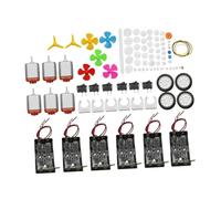 TTETTZ Kit D'ensemble D'engrenages de Bricolage pour La Voiture RC avec Des Composants D'arbre et de Ceinture