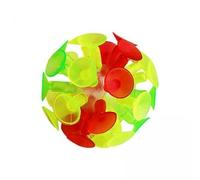 TTETTZ Lot de 2 Boules à Ventouse pour Enfants, Boule Lumineuse Interactive