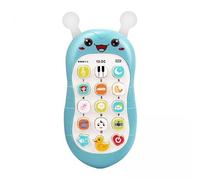 TTETTZ Lot de 5 Jouets pour Téléphone Portable 15 Chansons pour Bébé, Bleu