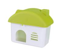 TTETTZ Maison pour Hamster, Cabane pour Animaux de Compagnie, Nid de Jeu, Jouet Cachette, Château de Couchage Fabriqué en Matériau PP Robuste avec Un de, Vert