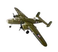 TTETTZ Maquette d'avion B25 Au 1/200e, en Métal Moulé sous Pression, pour Décoration de Bureau, Chambre Ou étagère.