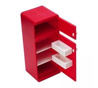 TTETTZ Mini Réfrigérateur pour Maison de Poupée 3x1:12, Modèle D'appareil de Cuisine, Accessoire de Décoration, Ornement DIY, Jeu de Simulation