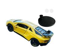 TTETTZ Modèle de Voiture de Dynamique Au 1/64 pour La Décoration Intérieure Du Véhicule, Jaune