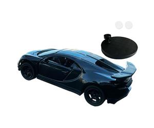 TTETTZ Modèle de Voiture de Dynamique Au 1/64 pour La Décoration Intérieure Du Véhicule, Noir