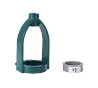 TTETTZ Mortaiseuse pour Perceuse à Colonne Attachement de Mortaisage Outil Bédane Carré Guide Alignement Mandrin Polyvalent Acier et Plastique Installation, Mandrin Avec Bague De Réduction 65-53