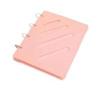 TTETTZ Organisateur D'Accessoires pour Cheveux Boîte de Rangement Livre Porte Accessoires et Barrettes En Feutrine Légère Approprié pour Coiffeuse et, Rose