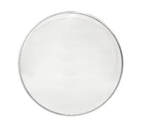 TTETTZ Peau de Grosse Caisse Maillage Tambour Silencieux Remplacement Pad Amortisseur en Polyester Transparent Convient à l'Entraînement Studio Batteurs Rock, 16 Pouces