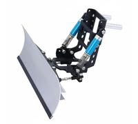 TTETTZ Pelle à Neige Métallique pour Véhicule RC Comprenant Large Solide et Support Polyvalent Assemblage Facilité pour Pousser la Neige Adaptée au, Noir