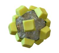 TTETTZ Petit Clavier Clavier Petit Du Jouet Sensoriel pour Le Bureau de La Classe Le Travail Du, Jaune