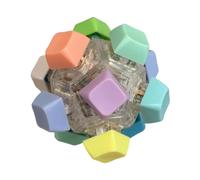 TTETTZ Petit Clavier Clavier Petit Du Jouet Sensoriel pour Le Bureau de La Classe Le Travail Du, Multicolore