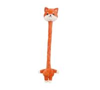 TTETTZ Poupée à Long Cou, Jouet Animal de Compagnie Qui, Mignon, Sac à Dos Doux et Breloque pour Filles, Renard