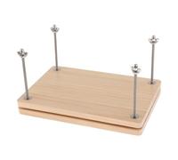 TTETTZ Presse à Livres En Bois, Fournitures de Reliure Pratiques, Presse à Reliure Polyvalente