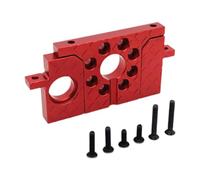 TTETTZ Rc Car Motor Mount Support de Moteur En Alliage D'Aluminium Pièce de Remplacement pour Voiture Télécommandée Accessoire de Montage Rapide Fixation Rob, Rouge