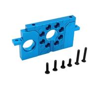 TTETTZ Rc Car Motor Mount Support de Moteur En Alliage D'Aluminium Pièce de Remplacement pour Voiture Télécommandée Accessoire de Montage Rapide Fixation Rob, Bleu