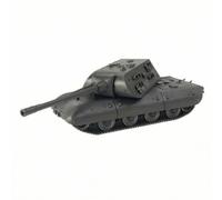 TTETTZ Réplique de Véhicule Militaire Collection Miniature Tank Blindé Moulage Précis Tourelle Mobile Adaptée Exposition Bureau Amateurs de Collection, E-100 Souris avec Tourelle Porsche