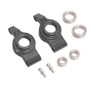 TTETTZ Sièges de Roue Arrière pour Camion RC 1/18, Pièce de Rechange, Coupelle de Direction, Embout de Biellette de Direction, Accessoires Métalliques Adapté, Titane