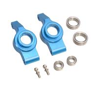 TTETTZ Sièges de Roue Arrière pour Camion RC 1/18, Pièce de Rechange, Coupelle de Direction, Embout de Biellette de Direction, Accessoires Métalliques Adapté, Bleu