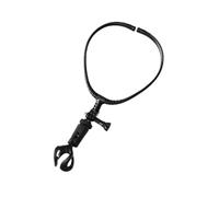 TTETTZ Support de Micro Suspendu Autour du Cou, Robuste, Professionnel et Léger, Accessoires de Scène, Style A