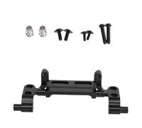 TTETTZ Support de Montage de Servo RC En Métal, Pièces de Rechange, Mise à Niveau Du Siège de L'équipement de Direction pour Véhicules RC MN168 1/12, Accesso, Noir