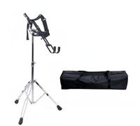 TTETTZ Support de Tambour pour Batterie Africaine Réglable Base Tripode Ferme Structure Solide Adapté aux Professeurs d'Orchestre, 25 Tube Support+Sac