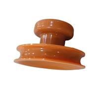 TTETTZ Ventouse pour Bol Chantant Poignée de Lifting pour Bol Bouddha Support Porte Silicone Léger Outil Multifonction Préhension Convient à La Médita, Orange