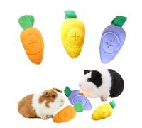 TTFdacai Lot de 3 jouets à renifler pour cochon d'Inde, distributeur de friandises, jouet pour nourriture, cochon d'Inde, jouets puzzle pour lapins, hamsters, chinchillas et autres petits animaux