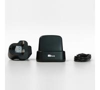 TTfone Support de Charge Bureau, Socle de Chargement pour Téléphone Mobile TT280, Noir