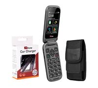 TTfone TT970 Whatsapp 4G Écran Tactile pour Sénior Touches Grande Taille Téléphone Portable à Clapet - avec Appareil Photo 8MP et Compatible avec Appareils Auditifs et Bouton d’Appel d’Urgence