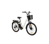 TTGO C2 PRO Vélo Électrique 26"" Moteur 250W , Batterie 36V 18Ah, Autonomie 80-120km, Shimano 7 Vitesses, Blanc
