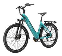 TTGO C5 Vélo électrique urbains 48 V 13,5 Ah batterie 250 W Moteur avec Shimano 7 vitesses CST 27,5 x 2,4"" Pneus tout-terrain Vert