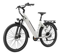 TTGO C5 Vélo électrique urbains 48 V 13,5 Ah batterie 250 W Moteur avec Shimano 7 vitesses CST 27,5 x 2,4"" Pneus tout-terrain Blanc