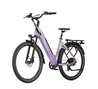 TTGO C5 Vélo électrique urbains 48 V 13,5 Ah batterie 250 W Moteur avec Shimano 7 vitesses CST 27,5 x 2,4"" Pneus tout-terrain Violet