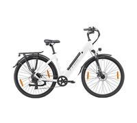TTGO HZ-28ST Vélo Électrique - Moteur 250W Batterie 36V20AH Pneus de 28 Pouces Vitesse Max 25 km/h Freins à Disque Mécaniques - Blanc