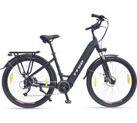 TTGO LK-ZZ-28ST Vélo Électrique - Moteur 250W Batterie 36V20AH Pneus de 28 Pouces Freins à Disque Hydrauliques - Noir