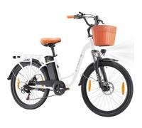 TTGO Vélo Électrique 26"" - Moteur 250W Puissant, Batterie 36V 14.5Ah Amovible, 80km d’Autonomie, 6 Vitesses Shimano