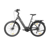 TTGO - Vélo Électrique urbain C2 Pro | Moteur 250W, Batterie 648Wh (36V 18Ah), Autonomie 80-120km, Shimano 7v, 26"", Argenté