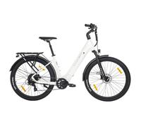 TTGO Z3 Vélo Électrique 27.5'', Batterie 48V 15Ah Amovible, VAE Ville, Blanc