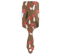 Ttgoth Brosse à cheveux en forme de champignons pour homme et femme - Antistatique - Coussin d'air - Brosse démêlante pour cheveux bouclés, raides, humides ou secs