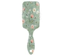 Ttgoth Brosse à cheveux en forme de marguerite pour homme et femme - Antistatique - Coussin d'air - Brosse démêlante pour cheveux bouclés, raides, humides ou secs