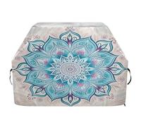 Ttgoth Housse de barbecue à imprimé coloré pour extérieur - Résistante à l'eau et aux déchirures - Résistante à la décoloration et aux UV - Avec sangles réglables - Pour la plupart des barbecues - 114