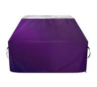 Ttgoth Housse de barbecue de couleur violette pour extérieur - Résistante à l'eau et aux déchirures - Résistante à la décoloration et aux UV - Avec sangles réglables - Pour la plupart des barbecues