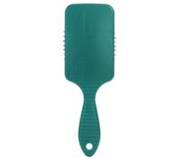 Ttgoth Hunter Brosse à cheveux verte pour homme et femme Antistatique à coussin d'air Brosse démêlante pour cheveux bouclés, raides, humides ou secs