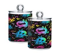 Ttgoth Qtip Lot de 2 pots en acrylique pour salle de bain Motif ours polaires