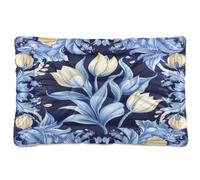 Ttgoth Wildflowers in Summer - Tapis de cage doux lavable avec fond antidérapant pour chiens de grande et moyenne taille, 60,9 x 91,4 cm